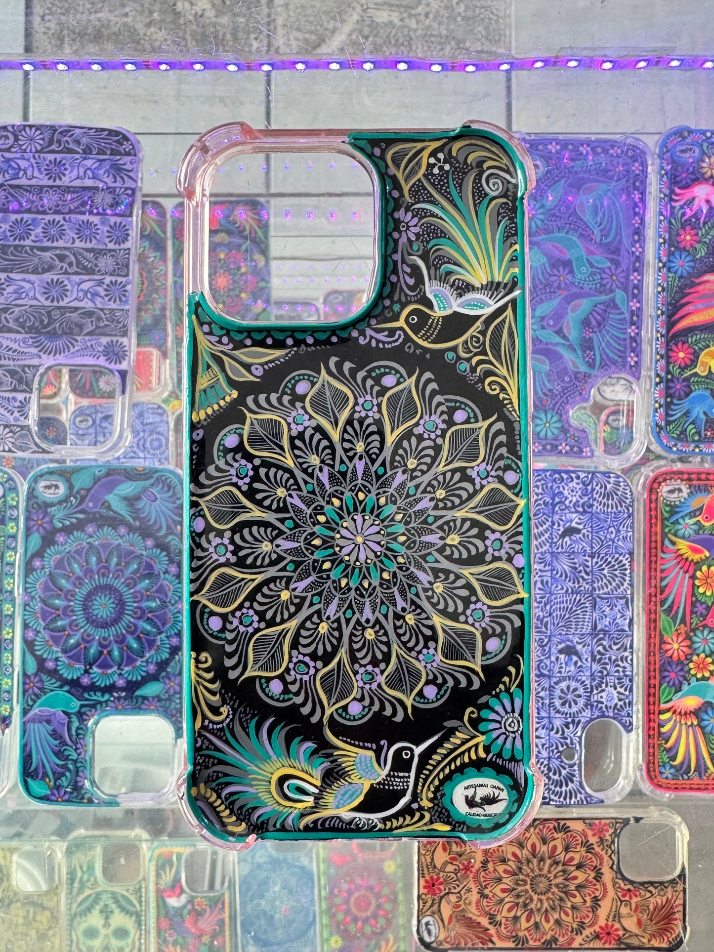 Mándala discreta funda para iPhone