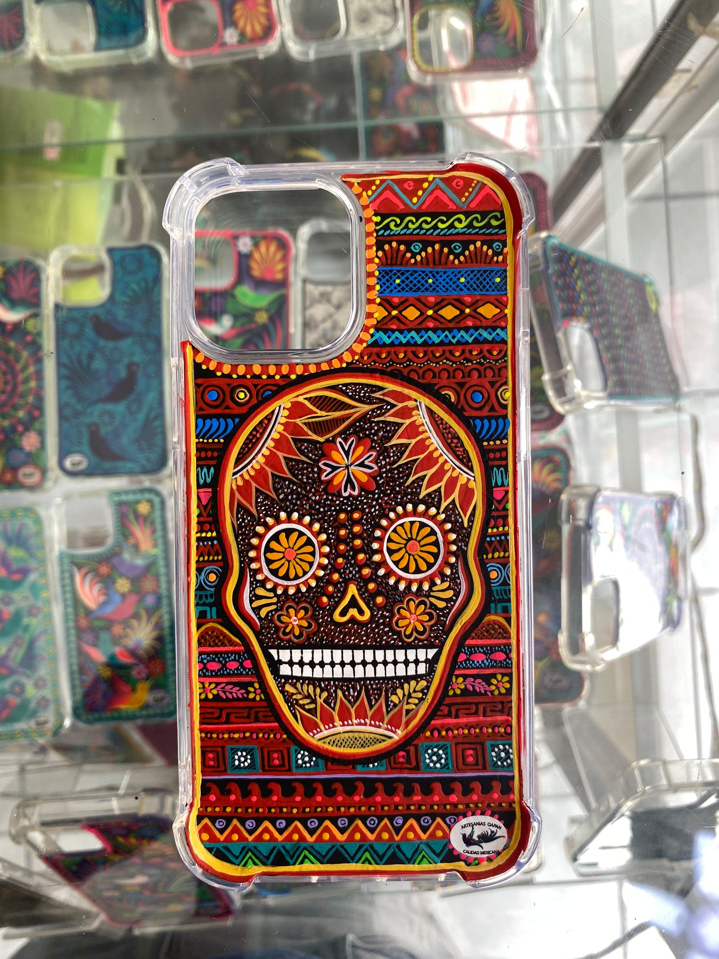 calavera roja para iPhone