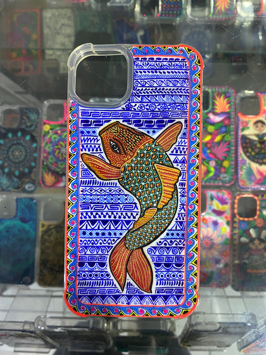 alebrije de fish coin funda de iPhone